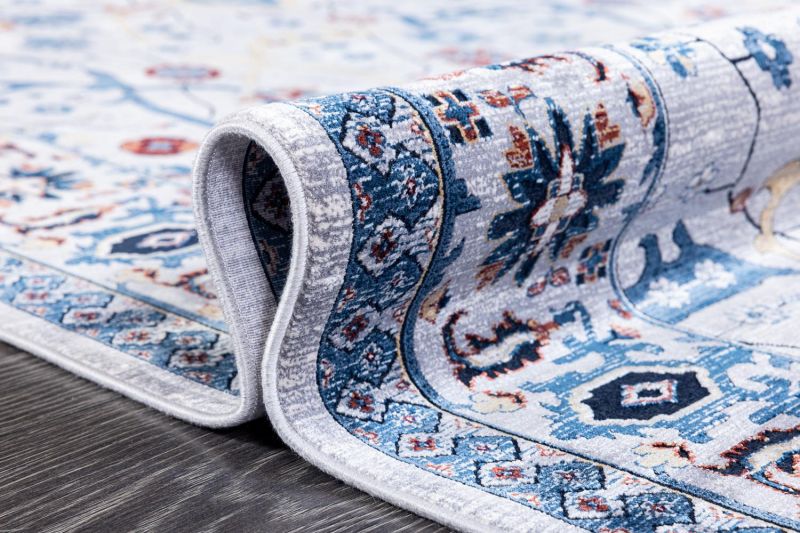 Турецкий ковер из вискозы и акрила Carpet «BELLA» 06502B-A.BEJ-GRI 120 x 180 см фото 8