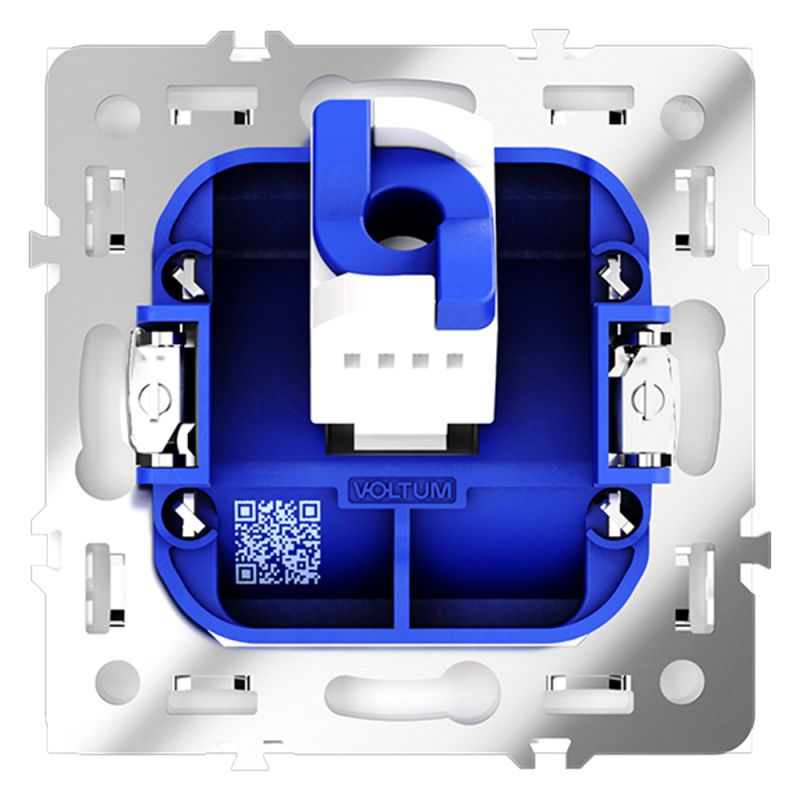 Розетка компьютерная встраиваемая VOLTUM S70 RJ45 кат.6, (кашемир) VLS060103 фото 4