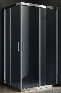 Душевой уголок Royal Bath HPD RBHPD-T-CH 90 профиль хром, стекло прозрачное