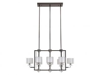 Люстра Clear crystal Clear glass Newport 4400 E14 65W 4408/S black glossy