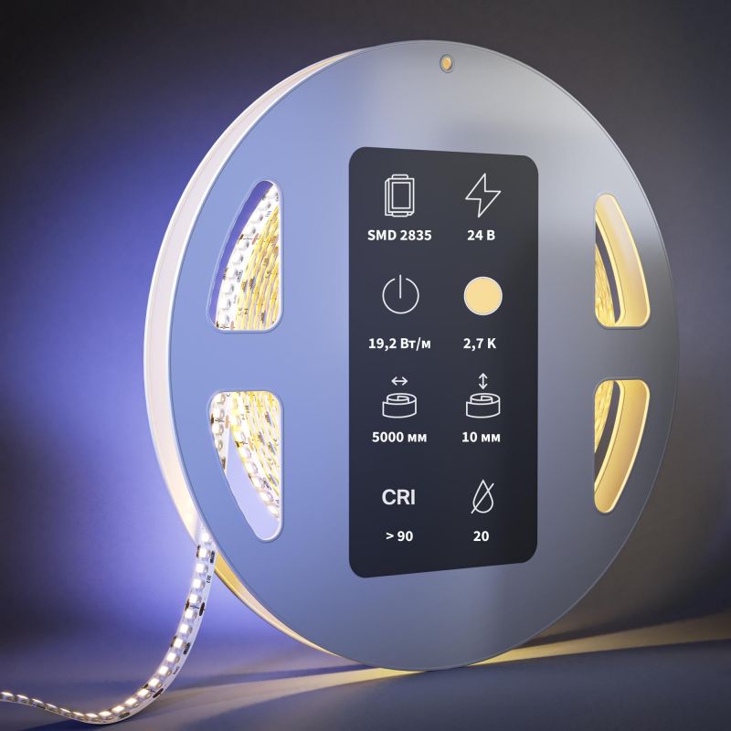 Светодиодная лента Maytoni LED 2700К(теплый) 19.2W 201214 фото 3