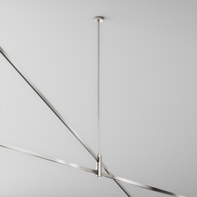 Крепление потолочное Maytoni Long двойное 700мм Flarity платина TRA159C-D1-PT фото 2