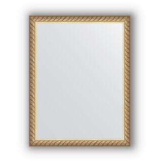 Зеркало в багетной раме 34х44 Evoform DEFENITE BY 1338 витая латунь