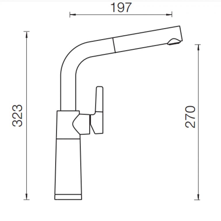 Смеситель Schock Sc-540-D Cristalite 710525