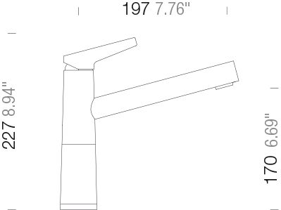 Смеситель Schock Sc-510 Cristalite 710461