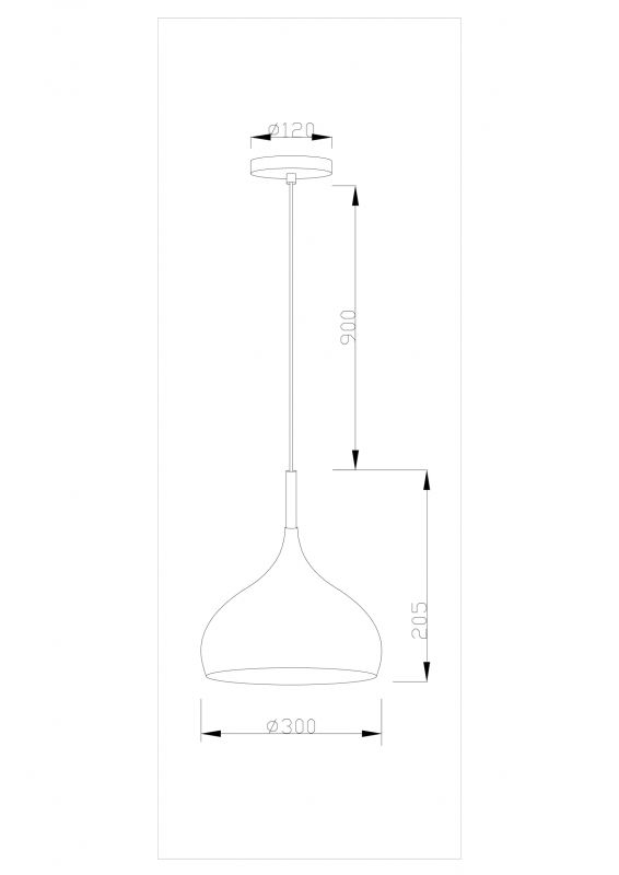 Светильник подвесной Moderli Eline V1296-1P