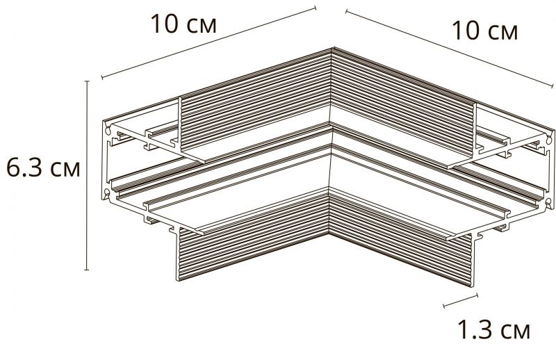 Коннектор угловой LINEA-ACCESSORIES A489933 фото 2