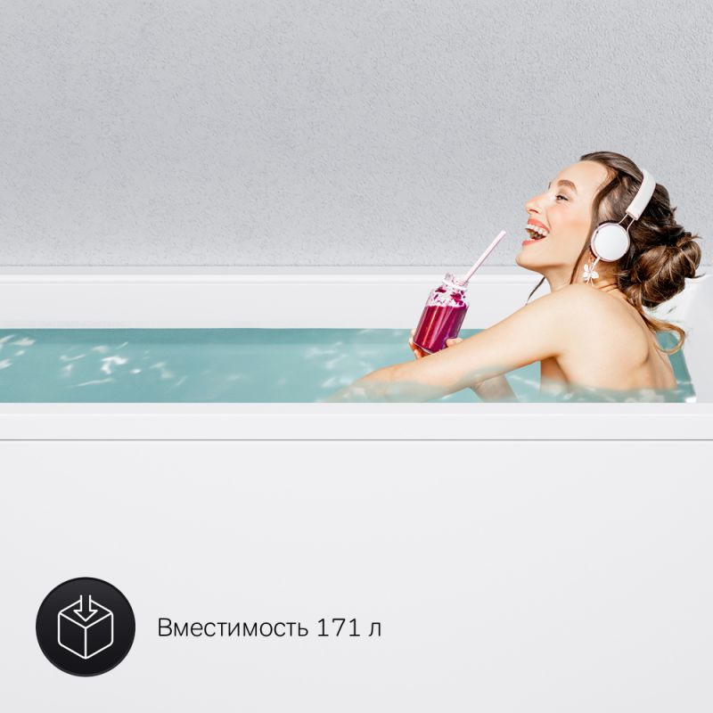Ванна акриловая AM.PM Gem W90A-170-070W-A1 170х70 см. фото 8