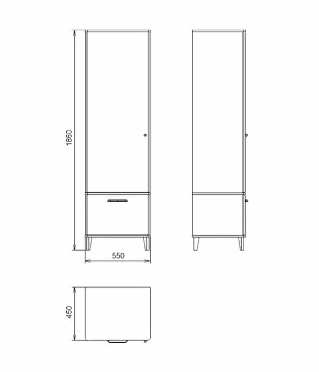 Шкаф Demimebel Sweden DM 147