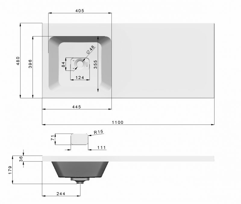 Тумба под раковину напольная Stella Polar Корделия 50 SP-00001112, 50х86 см