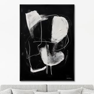 Репродукция картины ArtNoMore на холсте Non-streamlined shapes, No 2, 2024г.