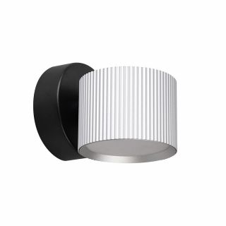 Светильник  настенный Feron HL4580 ARIA 12W, 230V,GX53, серебро + черный IP20 51676