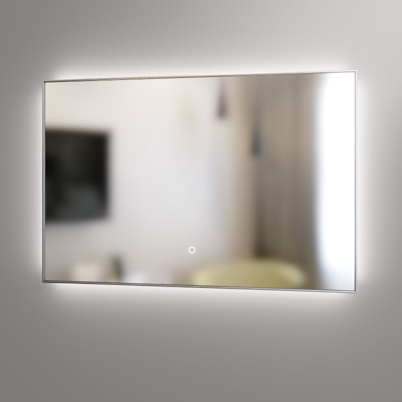 Зеркало с LED подсветкой и сенсорным подвсечивающимся выключателем SANVIT ПАНОРАМА zpanor100 фото 2