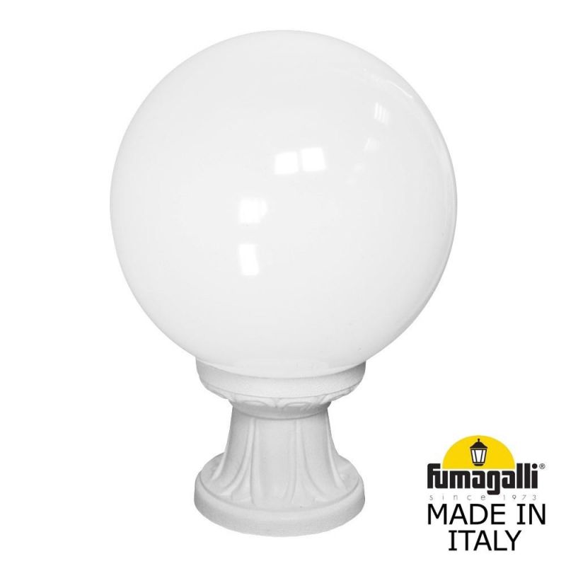 Ландшафтный фонарь Fumagalli GLOBE 250 белый, бежевый G25.110.000.WYF1R фото 1