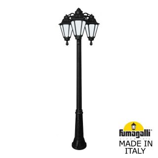 Садовый светильник-столб FUMAGALLI RUT черный, бежевый E26.157.S30.AYF1RDN