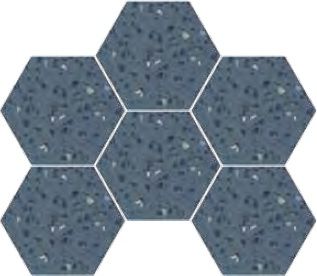 Керамогранит Ecoceramic EC.Inspire blue hex 921850