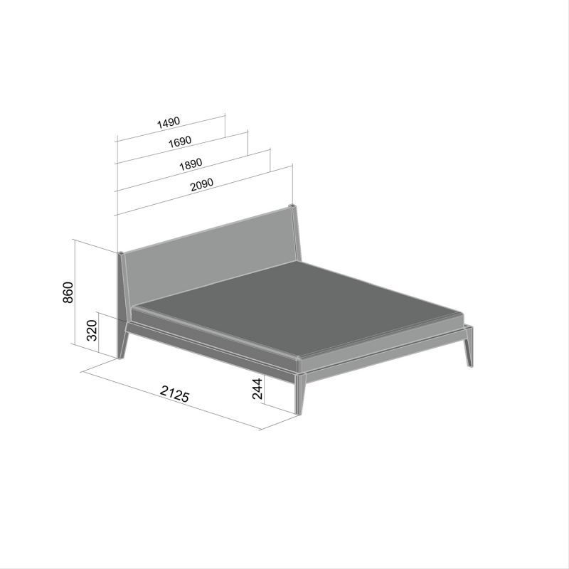 Кровать BraginDesign Fly  BD-1834222