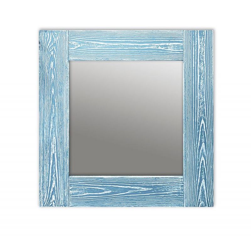 Настенное зеркало Dom Korleone Шебби Шик Голубой 75х110 см BD-2882257