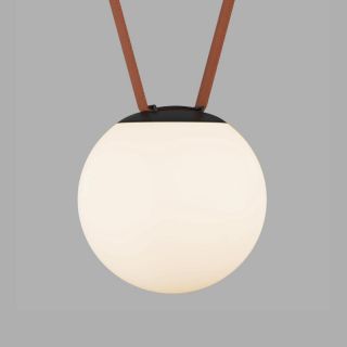 Cветильник  Denkirs Orb для трека-ремня Belty D180*H181мм, 48V DC, 10W, RA90, 120°, 3000K, IP20, белый, акрил DK5553-BK