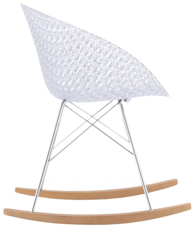 Кресло-качалка Kartell белое BD-979997 фото 4