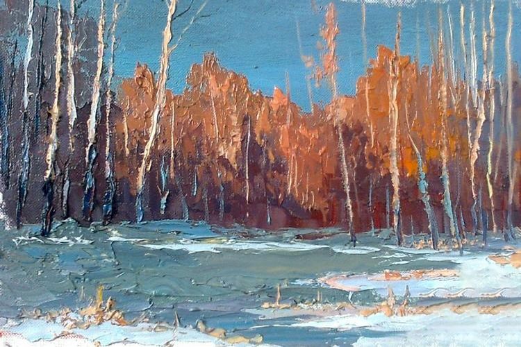 Картина "Весенний лес" Головченко Алексей
