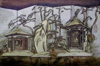 Картина "Золотые храмы" Кашина Евгения