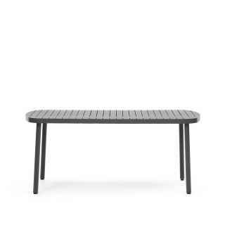 Уличный алюминиевый стол с серой отделкой 180 x 90 см Joncols  La Forma (ex Julia Grup) BD-2607723