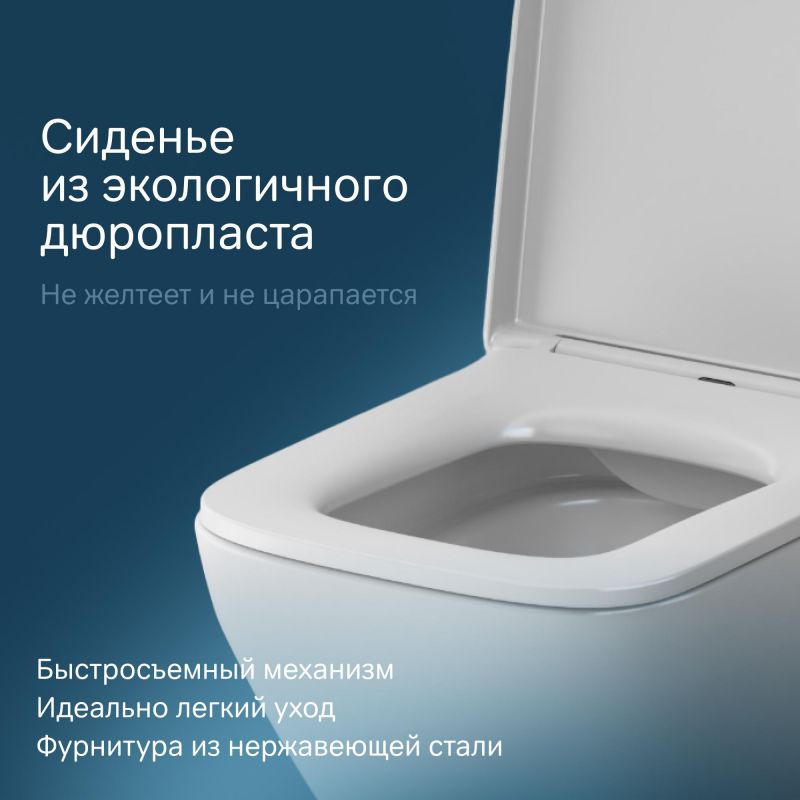 Подвесной унитаз AM.PM Spirit V2.0 C701701SC с микролифтом