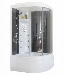 Душевая кабина Royal Bath RB8120BK3-BT, 80х120 см, L