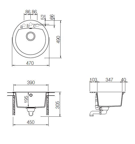 Мойка Schock Eclipse 45 700672 альпина