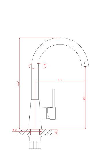 Смеситель Haiba HB70074