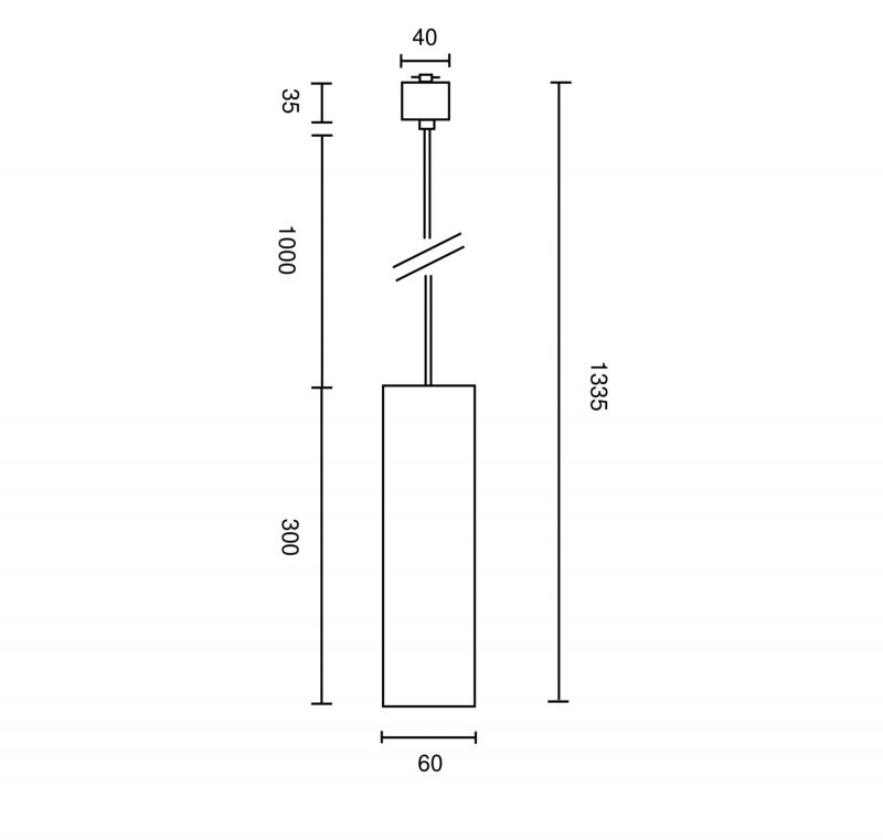 Трековый светильник Maytoni Focus TR025-1-GU10-MG