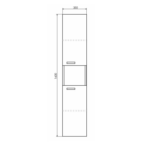 Шкаф Comforty Никосия 00-00009554 160х35 см