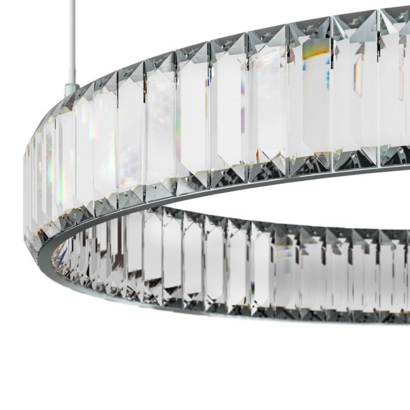 Подвесной светильник Loft It (Light for You) Crystal ring 10135/600 Chrome