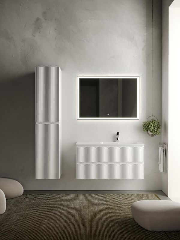 Тумба под раковину Sancos Snob R SNR100RW 100  см. Bianco фото 2