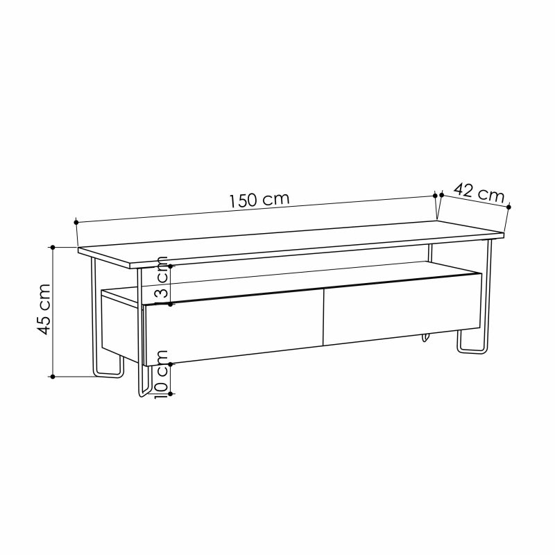 ТВ тумба CORNEA Leve LEV00418