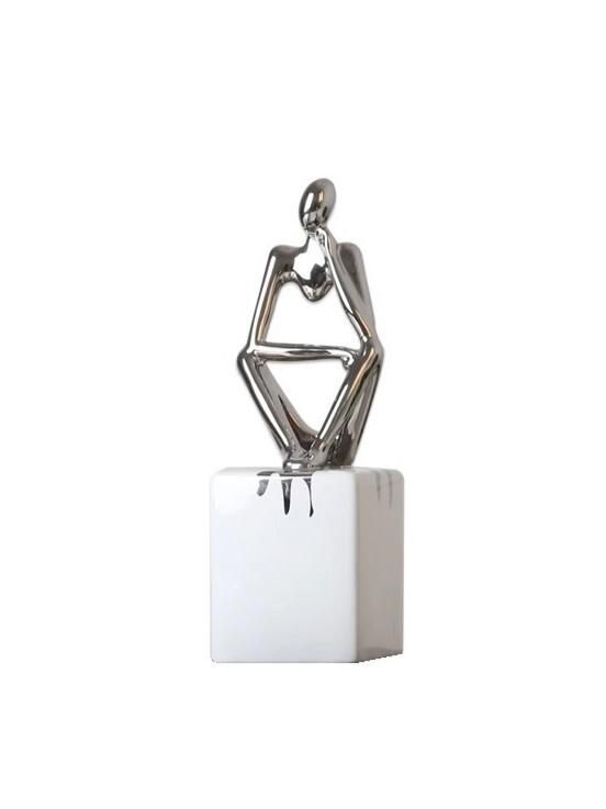 Статуэтка Sotogrande Man ornament silver BD-3048900 фото 2