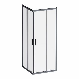 Душевой уголок AM.PM Gem W90G-403-8080-BT 80x80 см, прозрачное/черный матовый