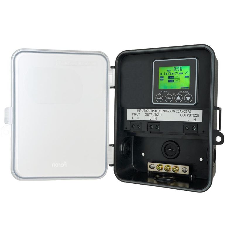 Таймер (реле времени) Feron TM101 13800W двухзонный 51479 фото 1