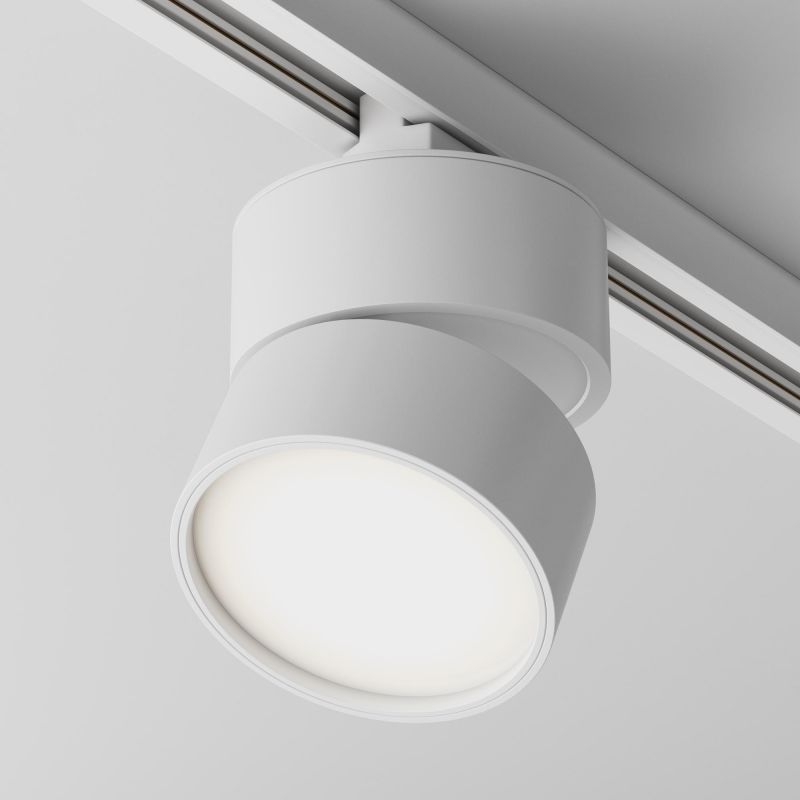 Трековый светильник Maytoni ONDA LED 3000К(теплый) 12W TR007-1-12W3K-W-1 фото 2