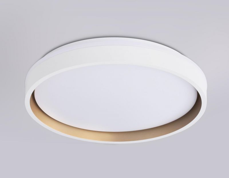Светодиодный светильник RGB с пультом управления Ambrella FZ IP20 LED 3000-6500+RGB(теплый, белый, холодный) 46W FZ601 фото 2