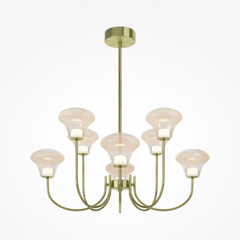 Подвесной светильник Maytoni Dynasty LED теплый свет (3000К) 30W MOD402PL-L30BS3K фото 3