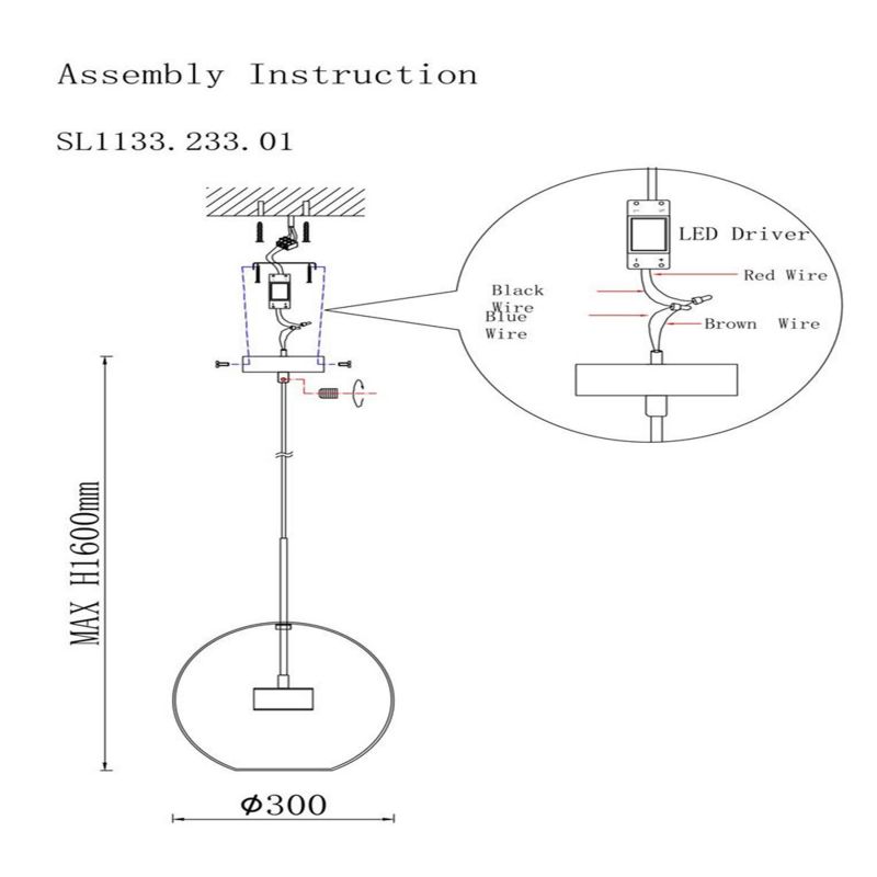 Светильник подвесной ST Luce BOPONE SL1133.233.01