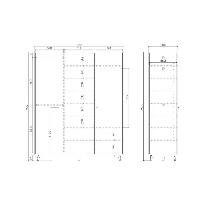 Шкаф The IDEA Frame BD-1964721