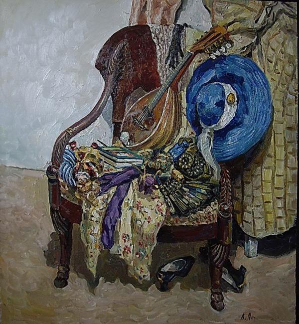 Картина "Кресло моей бабушки" Ягужинская Анна