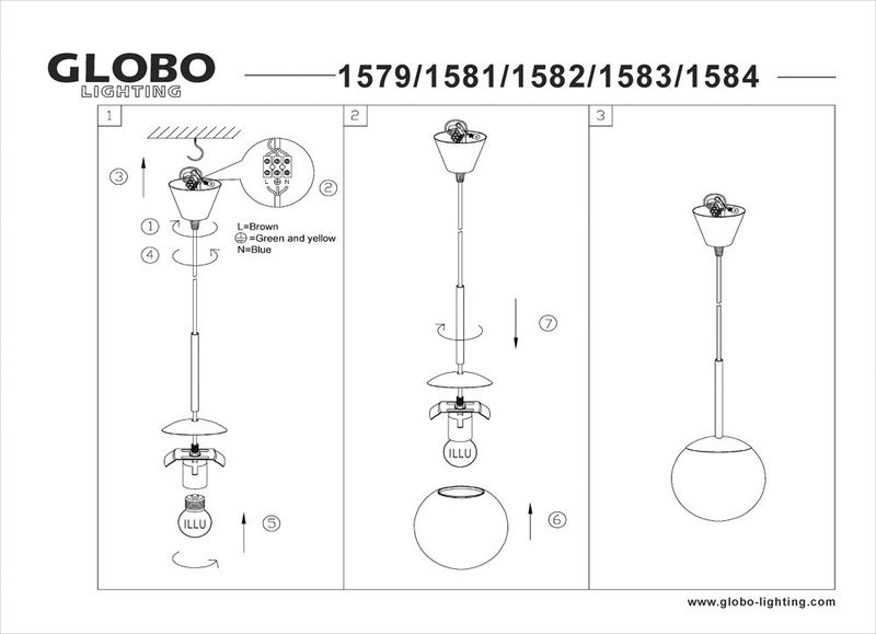 Светильник подвесной Balla 1584