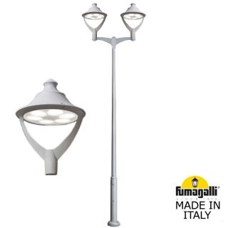 Парковый фонарь  Fumagalli BEPPE серый, прозрачный P50.372.A20.LXD6L