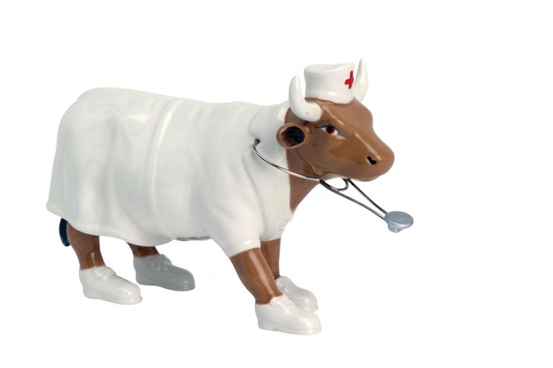 Коллекционная корова CowParade Nurse Nightencow BD-1611759