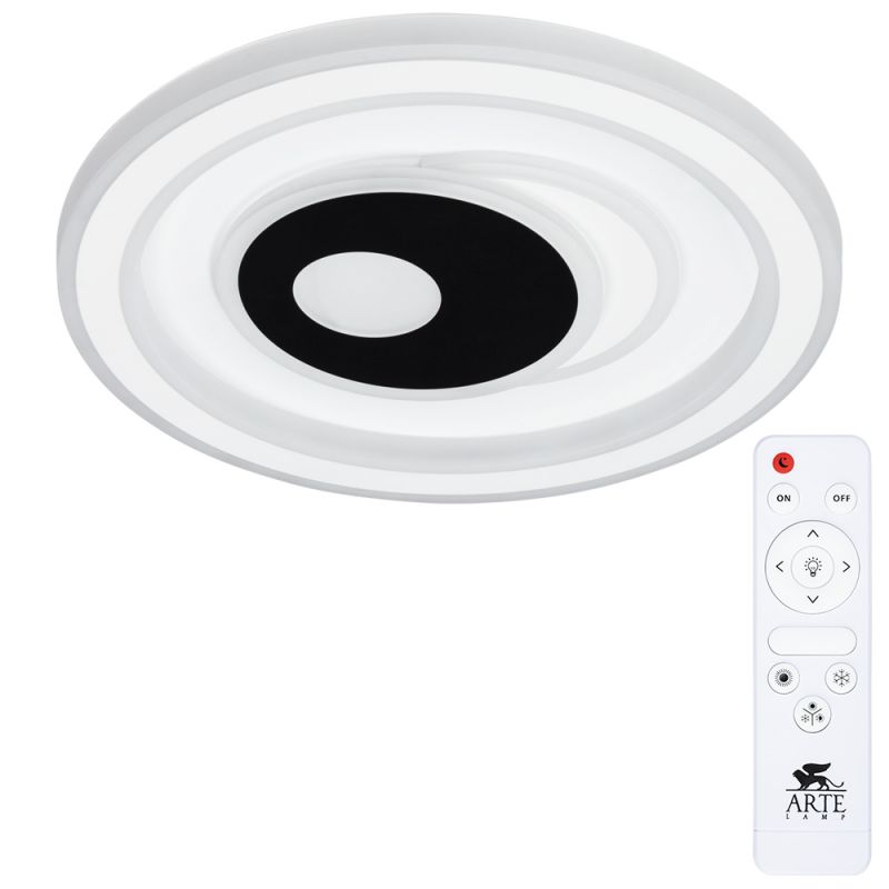 Люстра потолочная Arte Lamp FORMA LED 2700-7000К (теплый,белый,холодный) 72W A1438PL-72WH фото 1