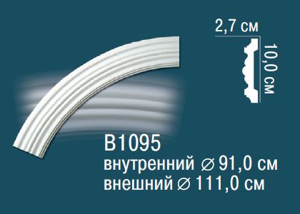 Молдинг с рисунком Perfect B1095